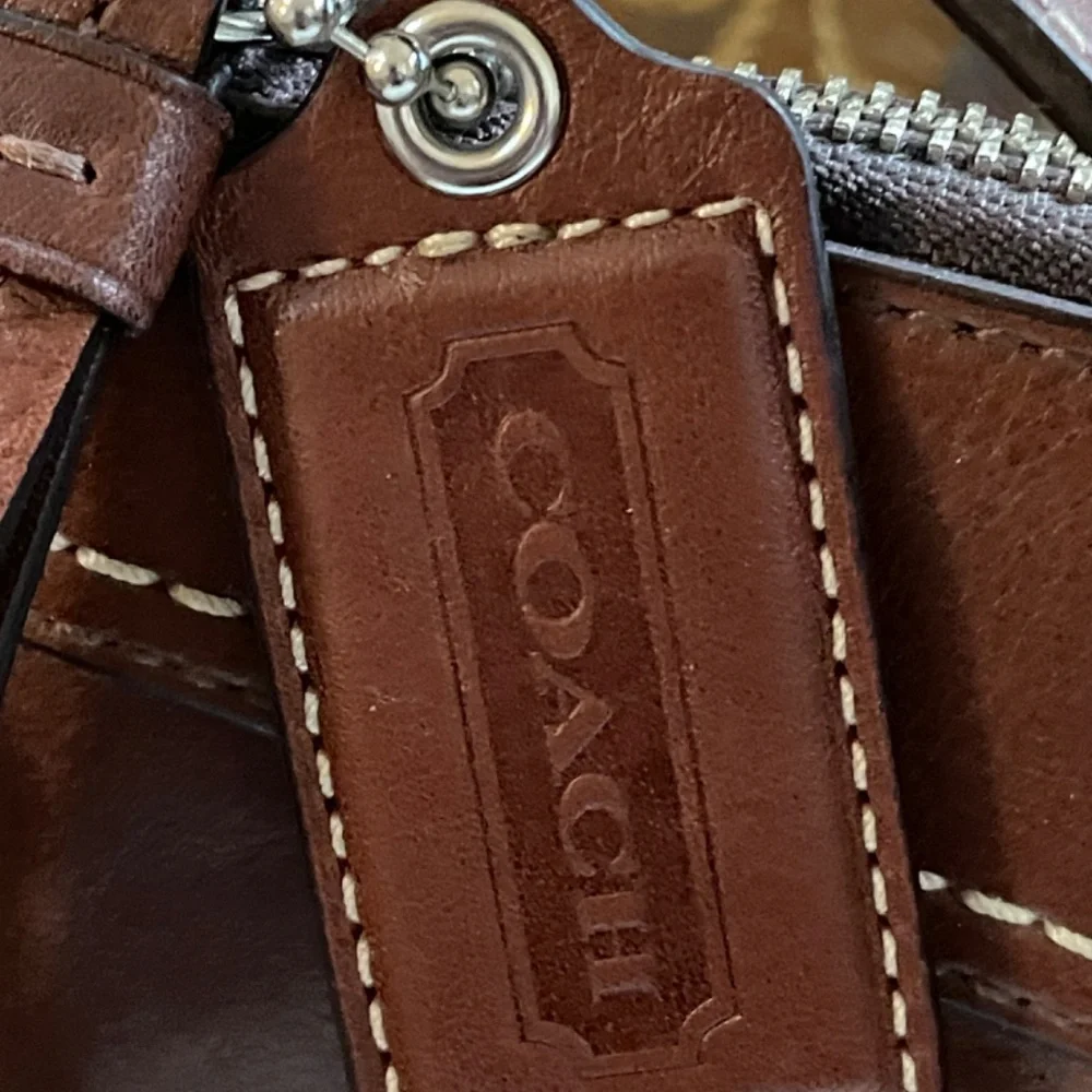 Coach Brown Leather Handbag - Picture 7 of 9